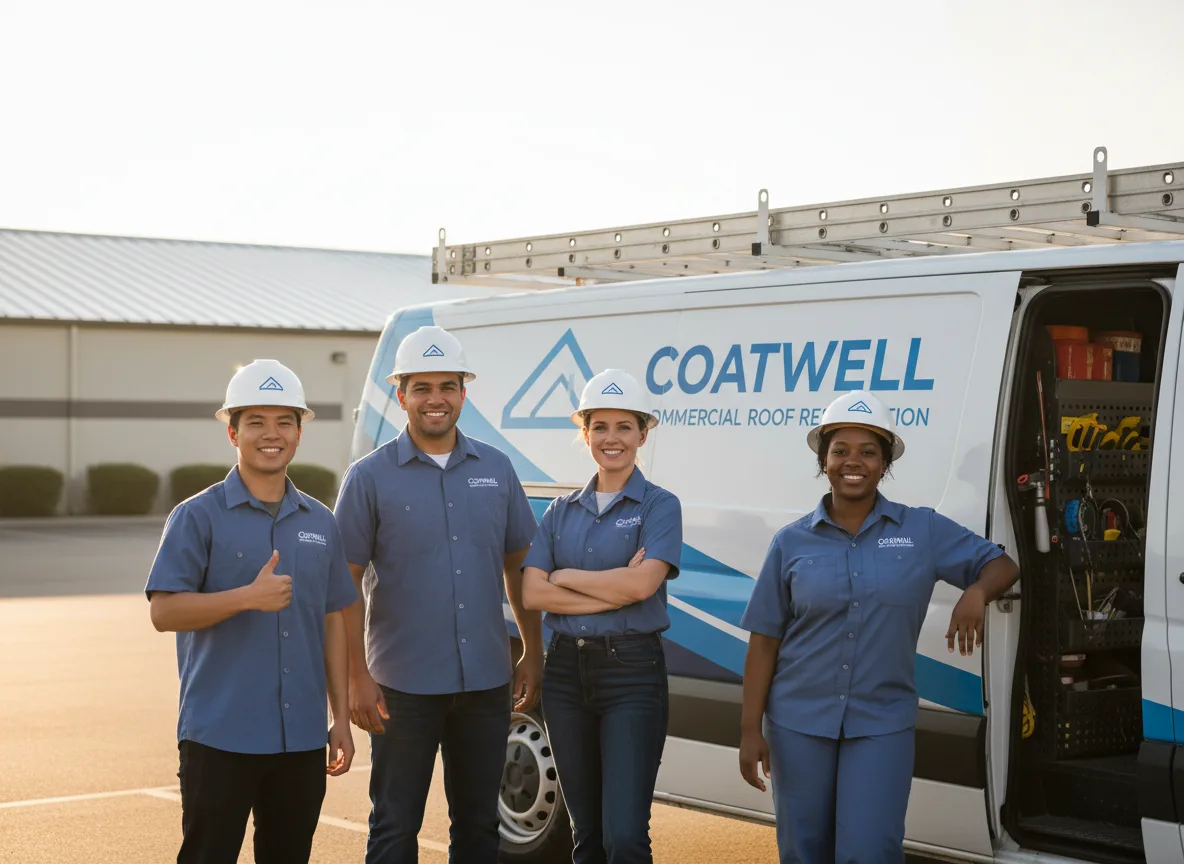 Commercial roof coating company in Dalton, NE